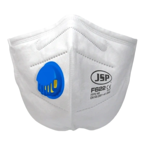 JSP FFP2V respiraator väljahingamisklapiga F622