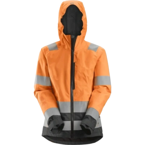 SNICKERS WORKWEAR AllroundWork Hi-Vis naiste veekindel Shell