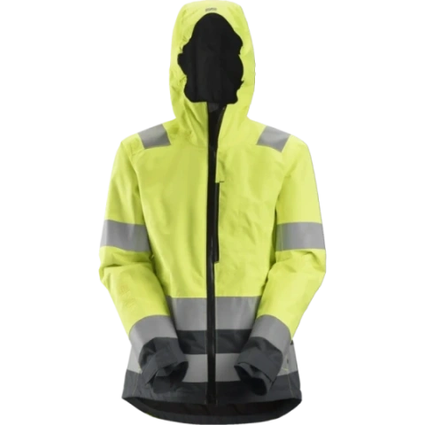 SNICKERS WORKWEAR AllroundWork Hi-Vis naiste veekindel Shell