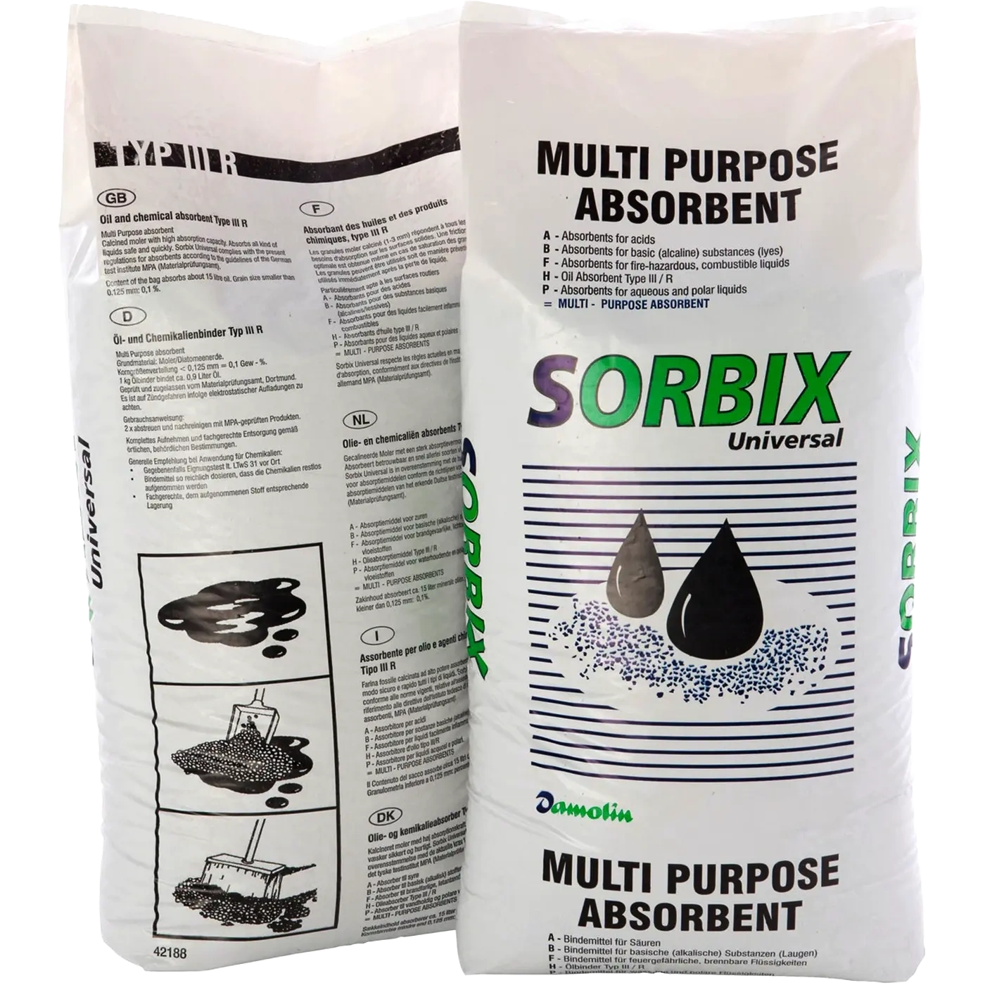 SORBIX Standard universaalne absorbent, 20kg/40L