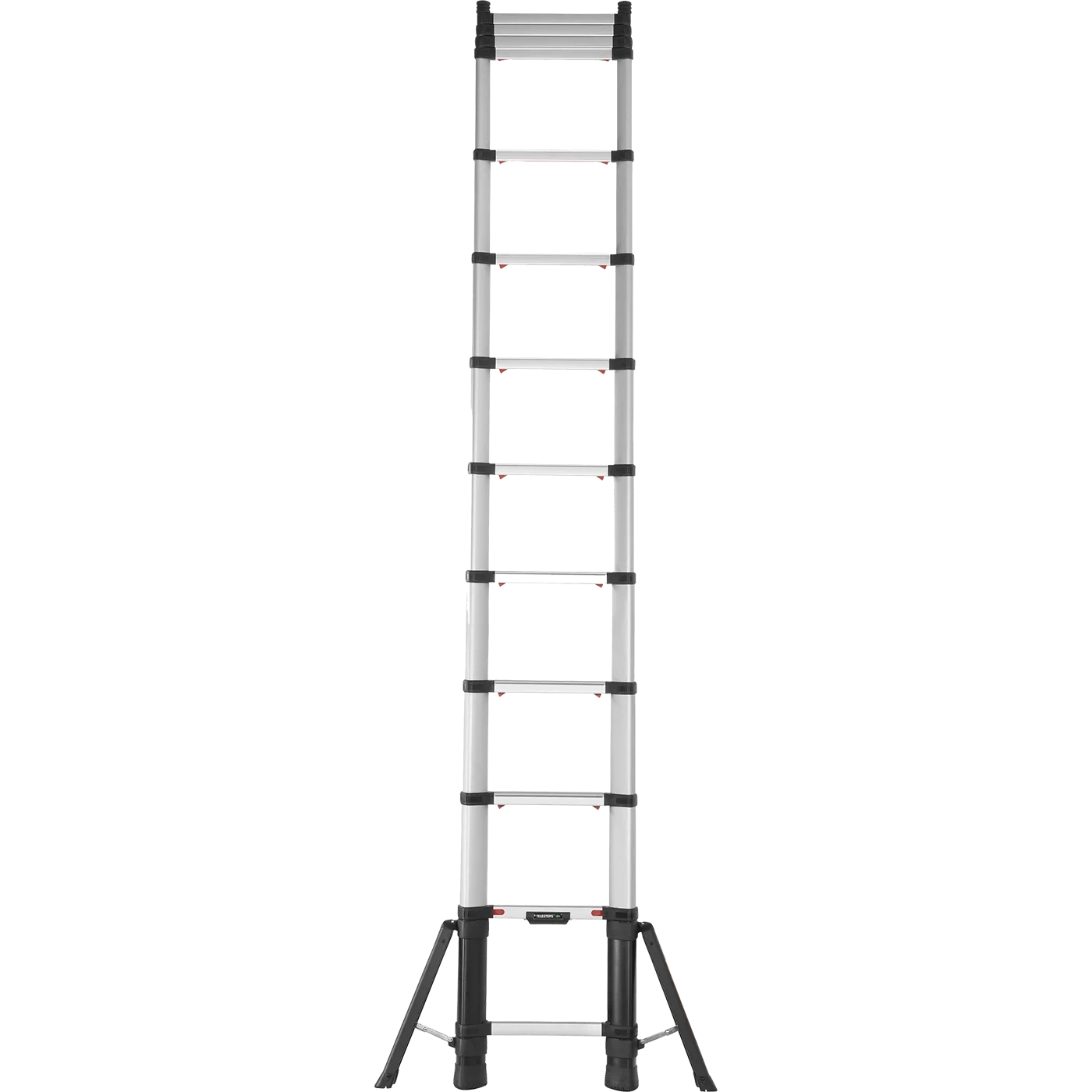 TELESTEPS Prime teleskoopredel tugijalgadega, 4,1 m