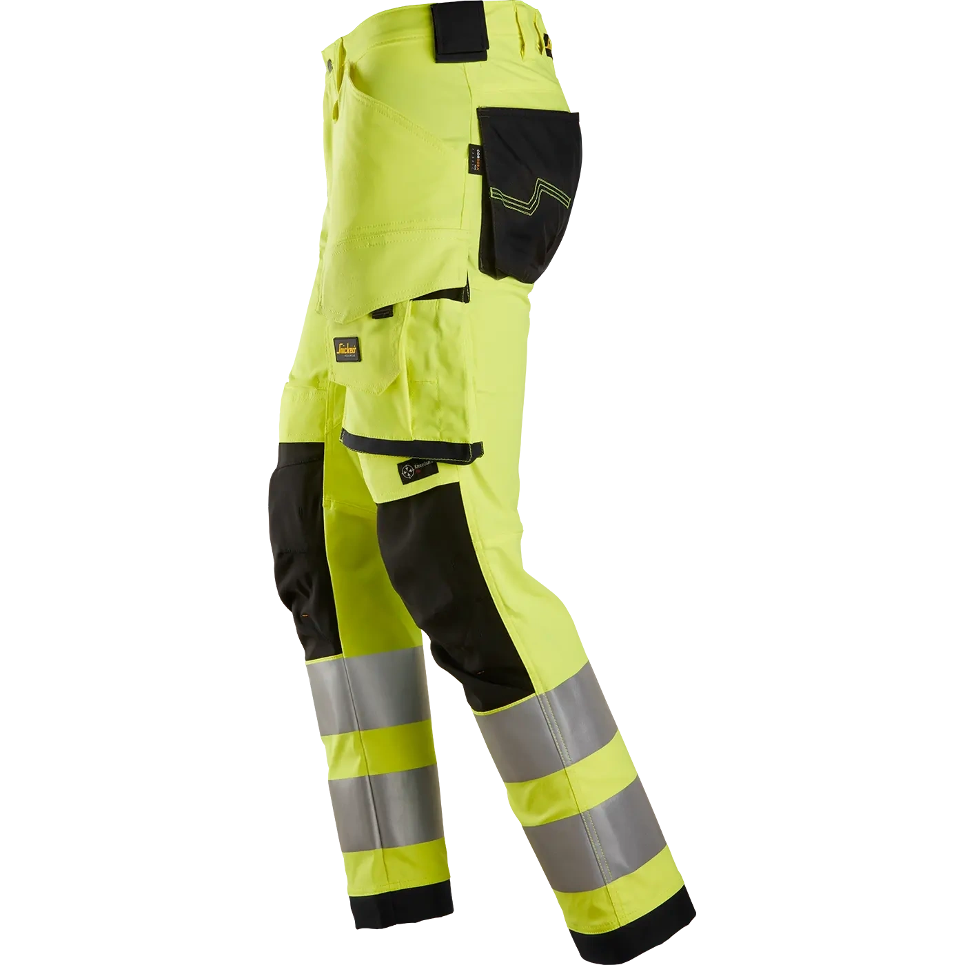 SNICKERS WORKWEAR AllroundWork Hi-Vis stretš-tööpüksid, klass 2