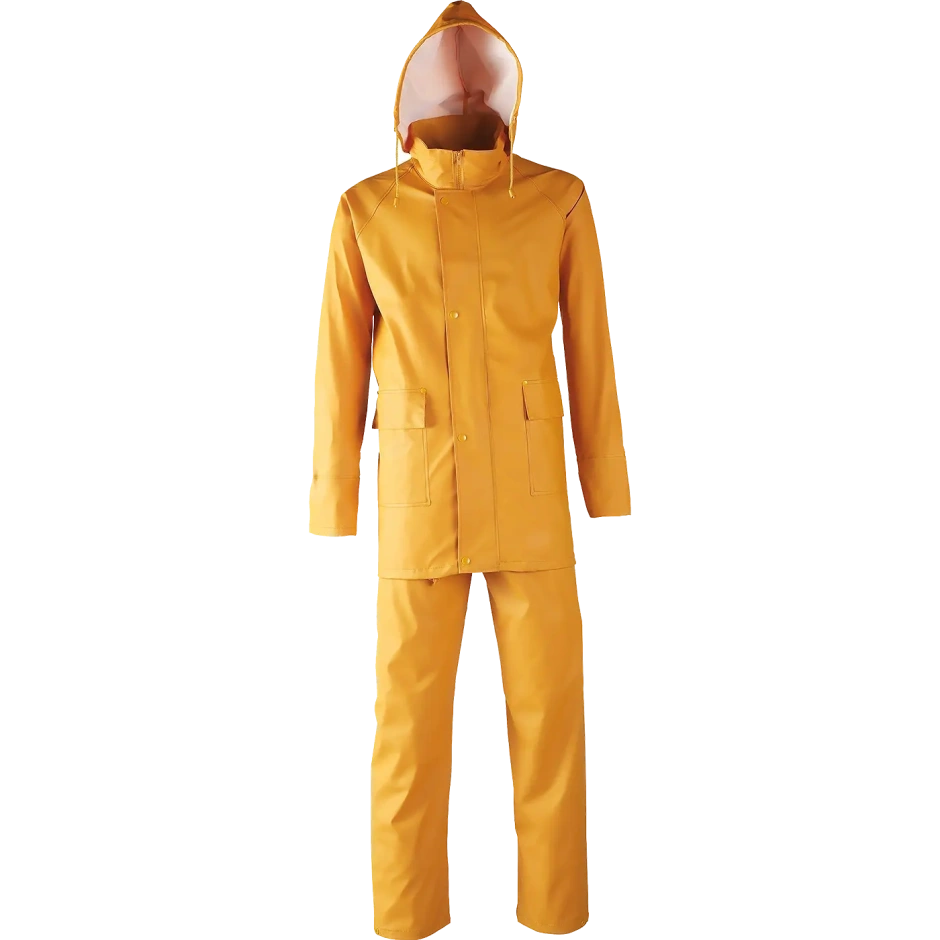 SINGER PU/PVC vihmariiete komplekt (jakk + püksid)