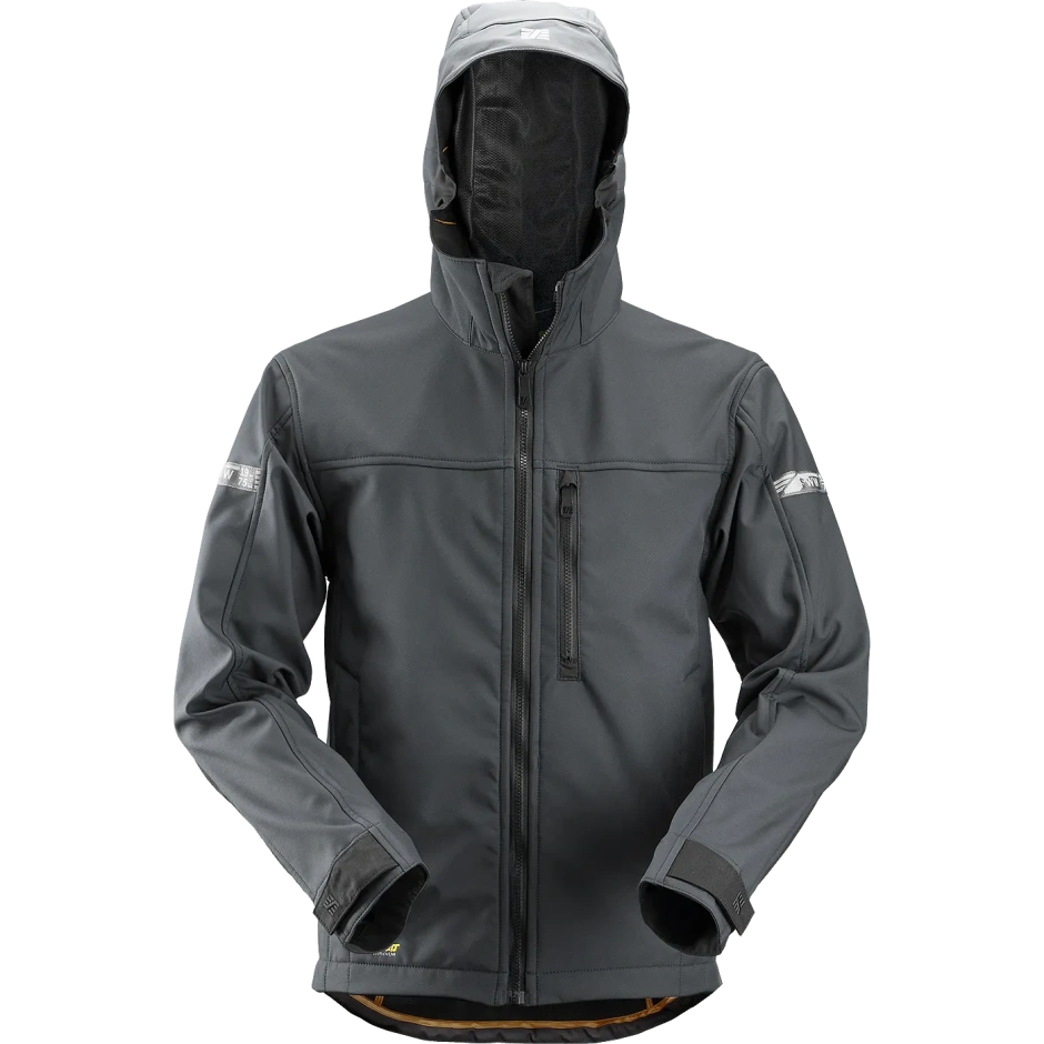 SNICKERS WORKWEAR AllroundWork SoftShell kapuutsiga
