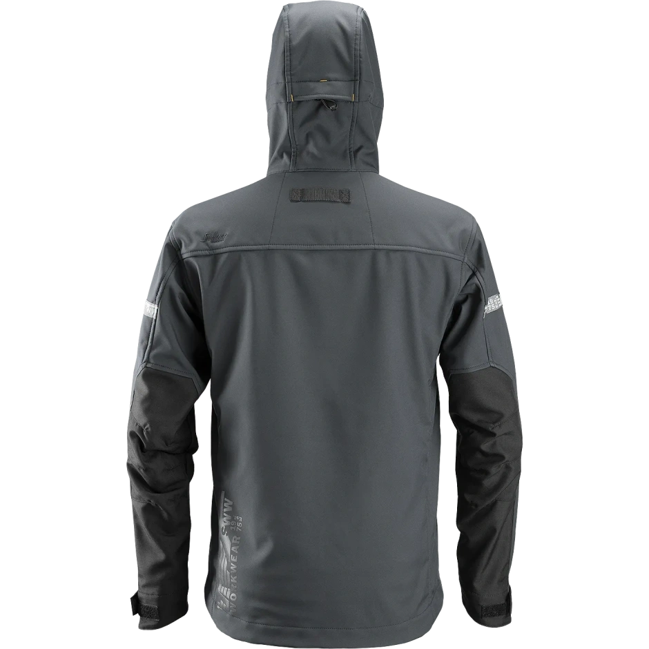 SNICKERS WORKWEAR AllroundWork SoftShell kapuutsiga