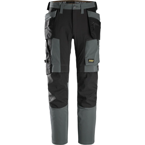 SNICKERS WORKWEAR Stretch tööpüksid ripptaskutega