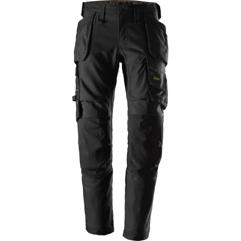 SNICKERS WORKWEAR Canvas Stretch tööpüksid ripptaskutega