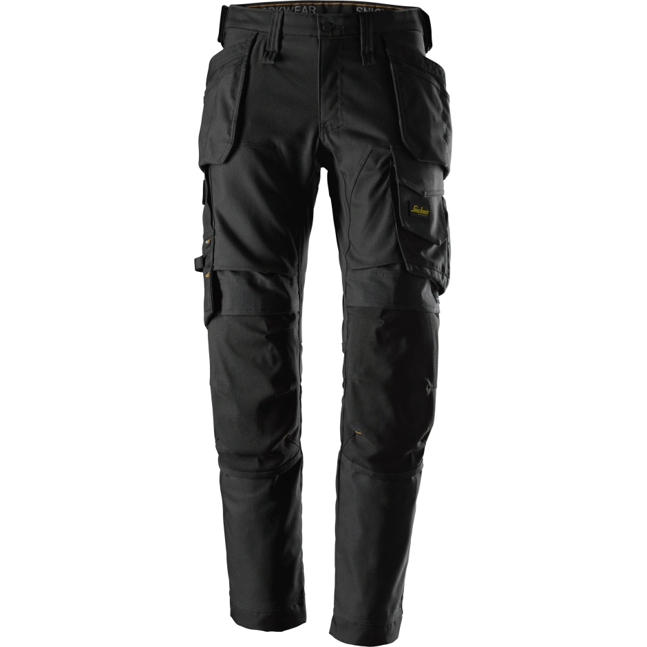 SNICKERS WORKWEAR Canvas Stretch tööpüksid ripptaskutega