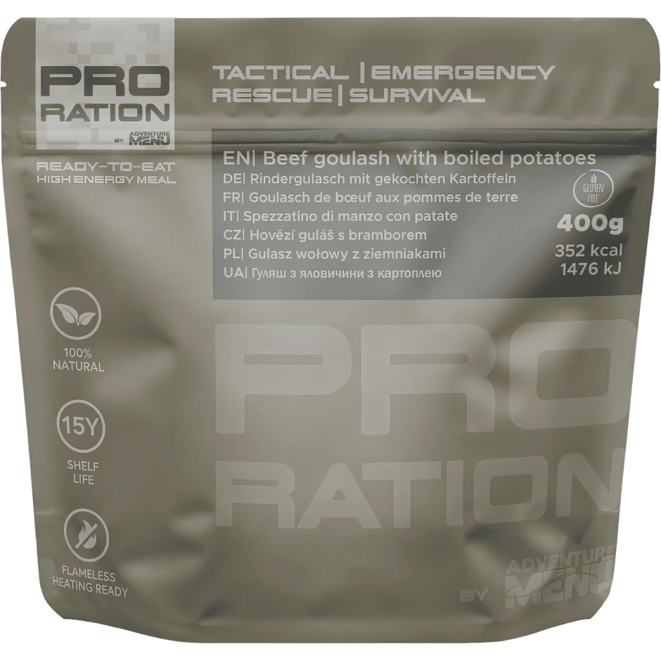 PRO-RATION veiseguljašš keedetud kartulitega - 15 aastat