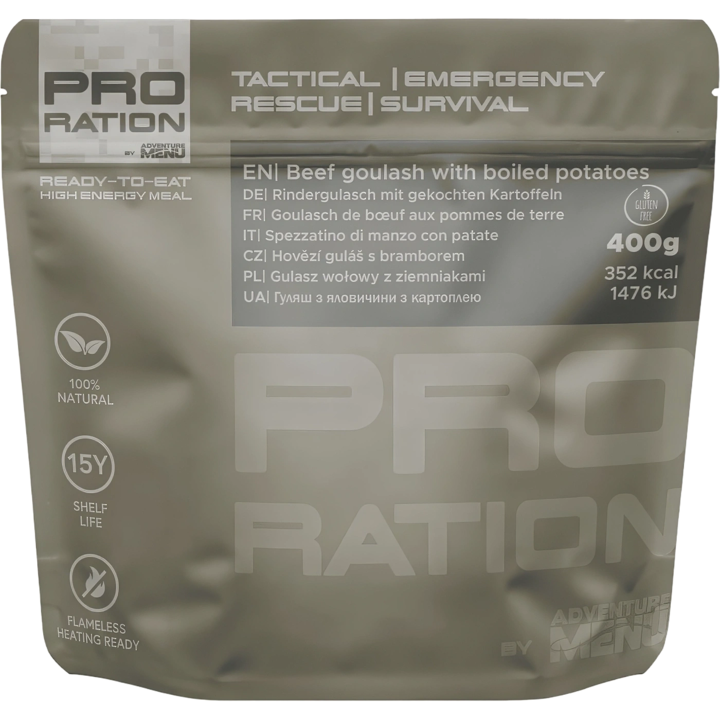 PRO-RATION veiseguljašš keedetud kartulitega - 15 aastat