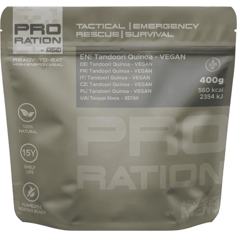 PRO-RATION tandoori kinoa - 15 aastat