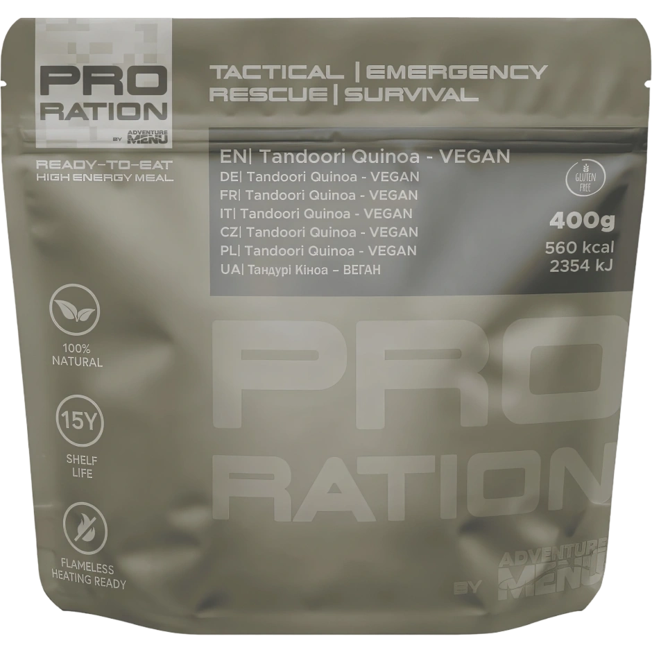 PRO-RATION tandoori kinoa - 15 aastat