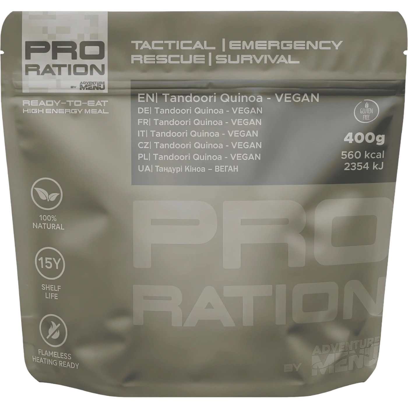 PRO-RATION tandoori kinoa - 15 aastat