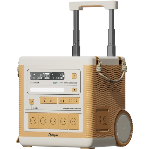 ARKPAX Ark PRO 2400W IP67 kaasaskantav akutoitejaam