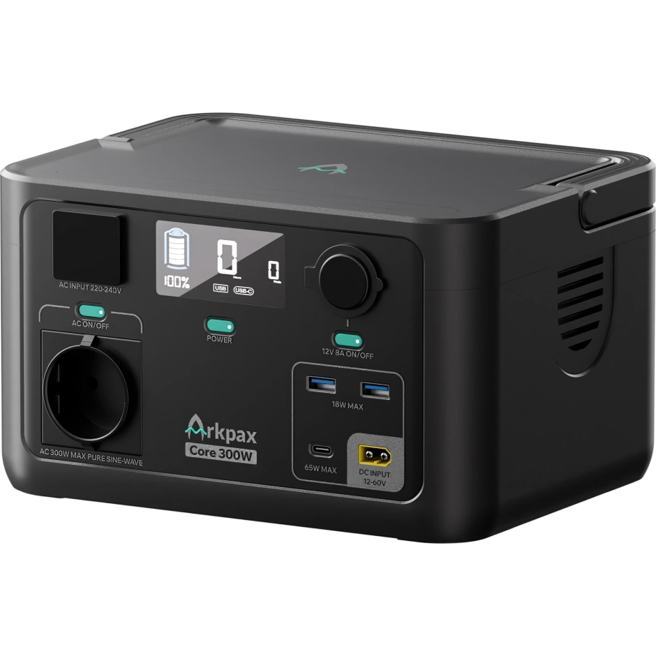 ARKPAX Core 300W kaasaskantav akutoitejaam