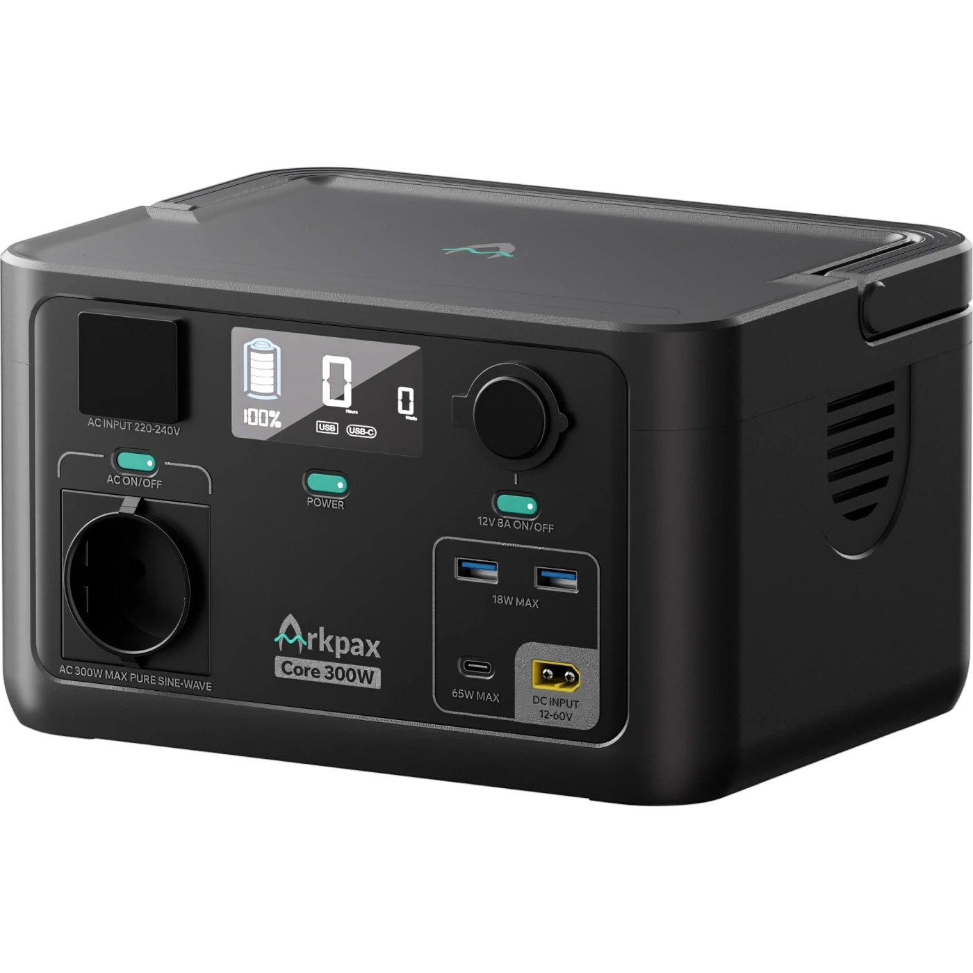 ARKPAX Core 300W kaasaskantav akutoitejaam