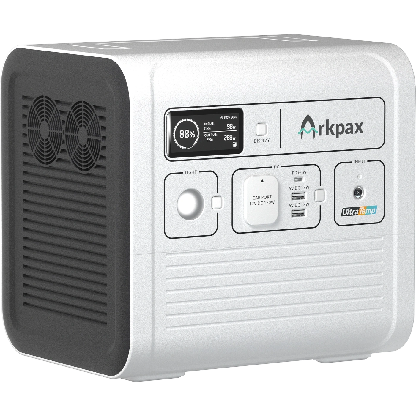ARKPAX Titan 1200W kaasaskantav akutoitejaam