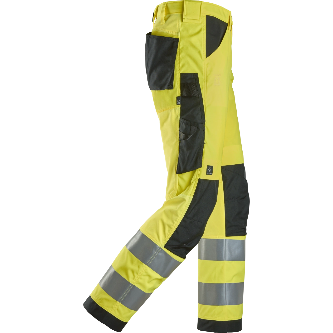 SNICKERS WORKWEAR Hi-Vis tööpüksid, klass 2