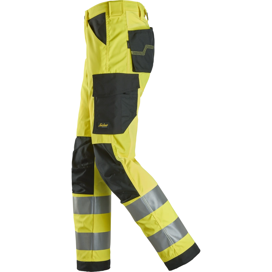 SNICKERS WORKWEAR Hi-Vis tööpüksid, klass 2