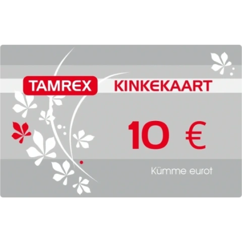 TAMREX kinkekaart 10€ / 20€ / 50€