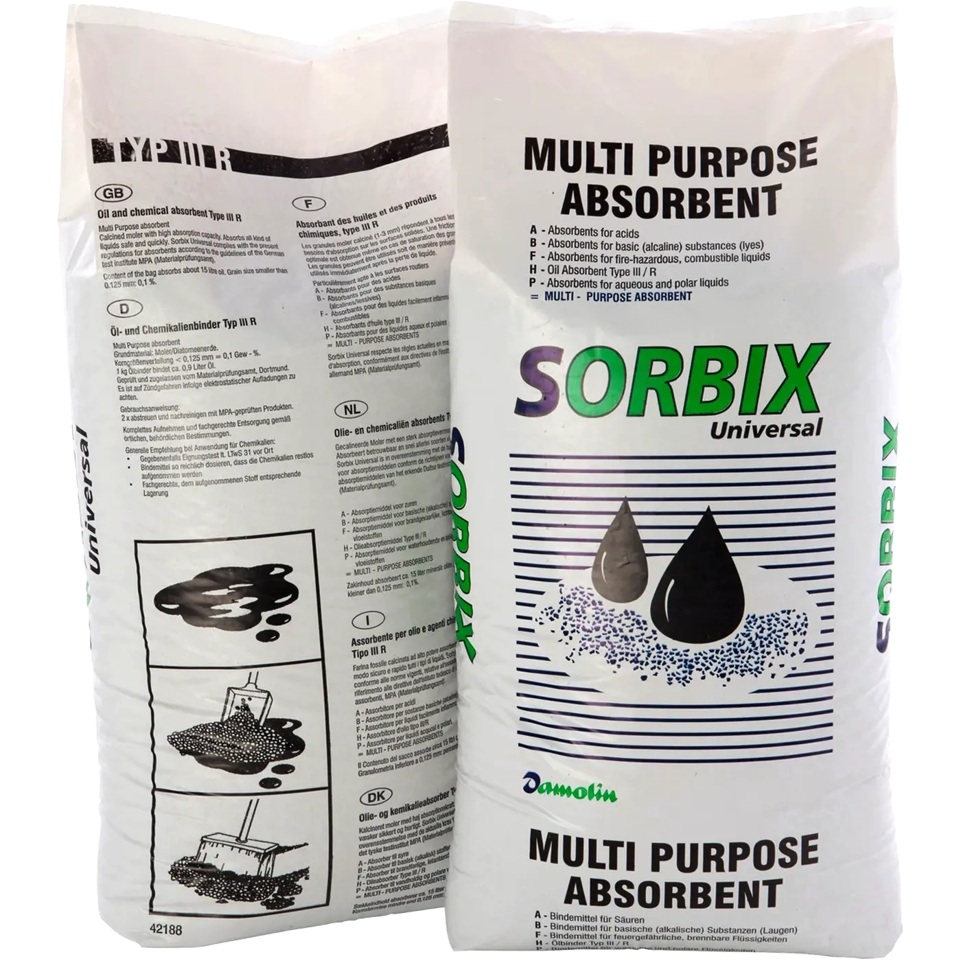 SORBIX Standard universaali imeytysrouhe, 20kg/40L