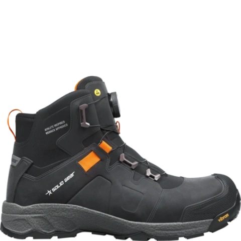 SOLID GEAR Vapor 3 Mid puolikorkeat turvakengät S3S SR HRO FO