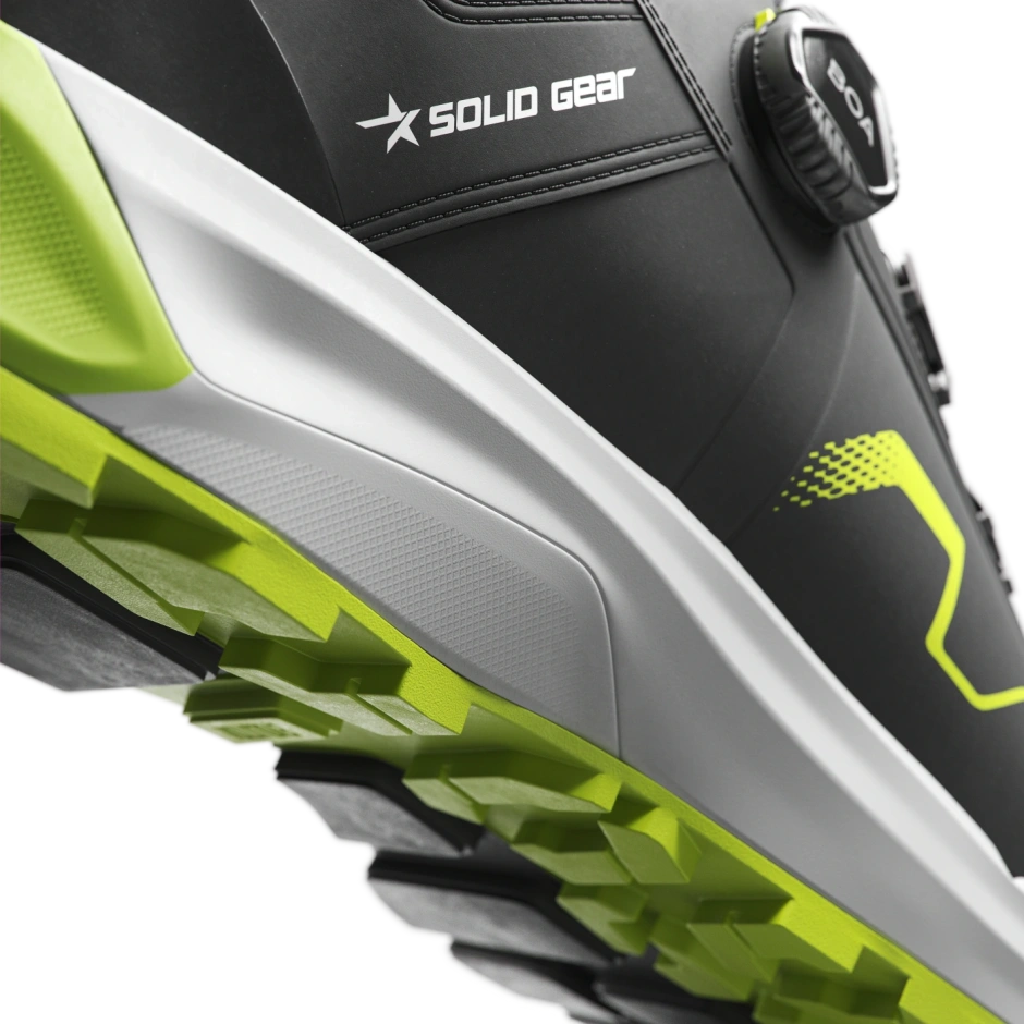 SOLID GEAR Sonar Green turvakengät S3S SR HRO FO ESD
