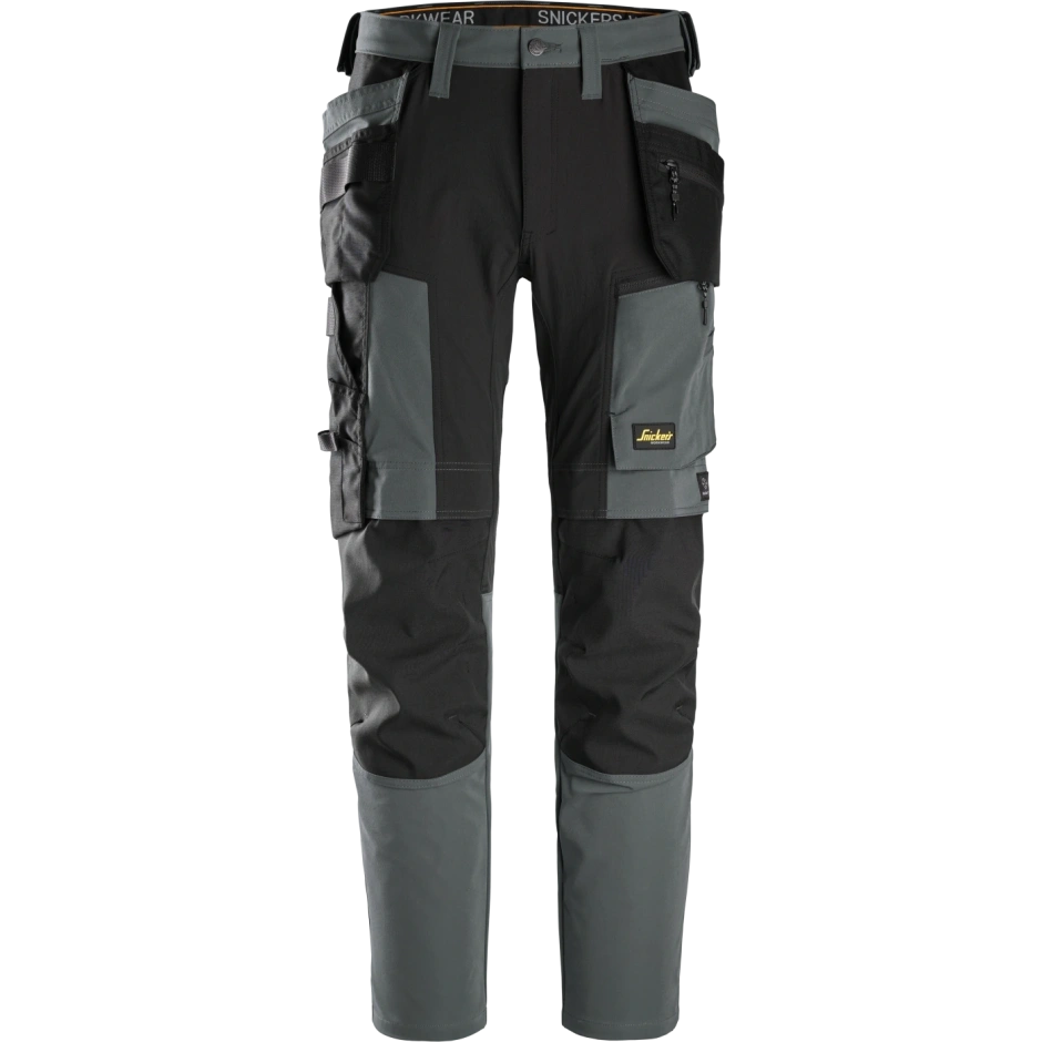 SNICKERS WORKWEAR Stretch-työhousut riipputaskuilla