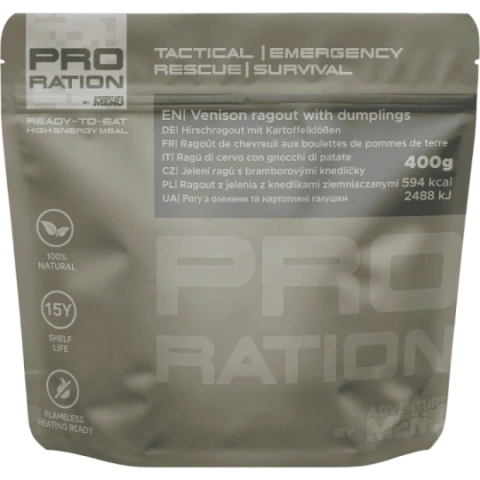 PRO-RATION riistapata ja perunamykyt - säilyy 15v