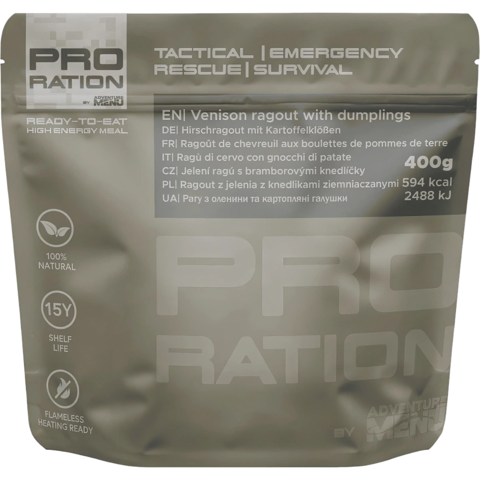 PRO-RATION riistapata ja perunamykyt - säilyy 15v