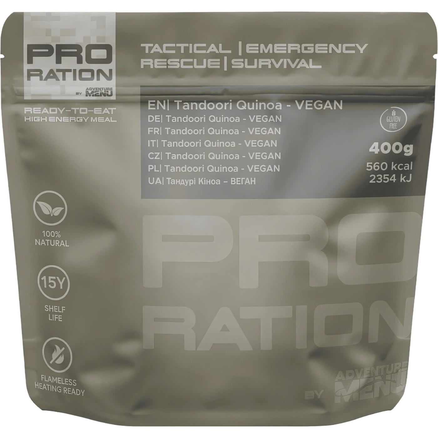 PRO-RATION tandoori kinoa - säilyy 15v