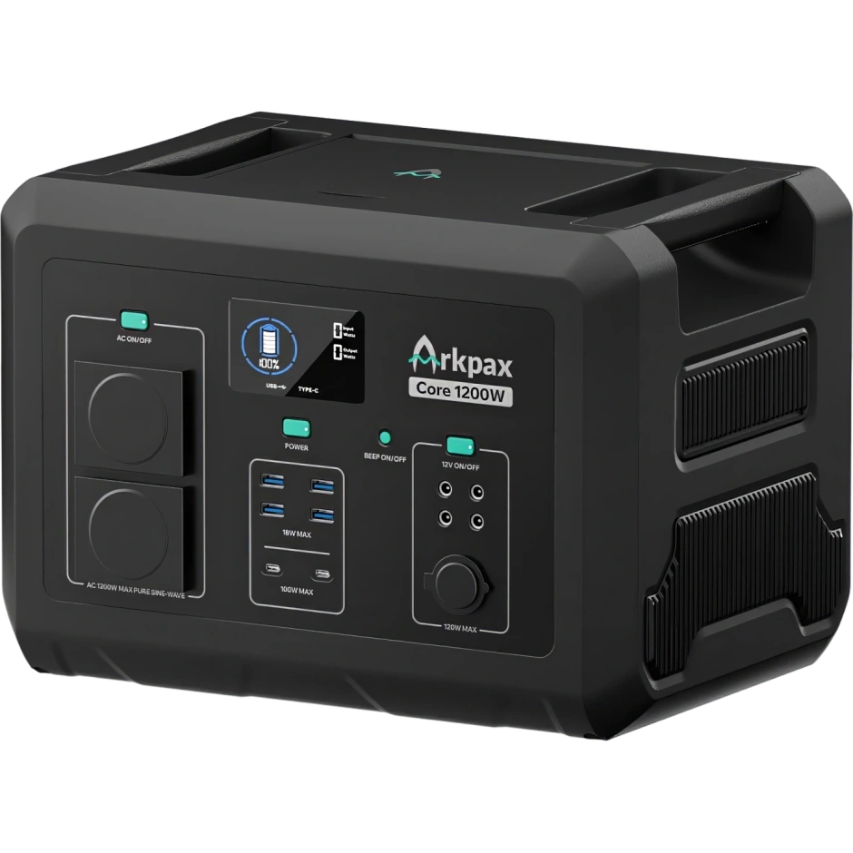 ARKPAX Core 1200W kannettava akkuvirta-asema