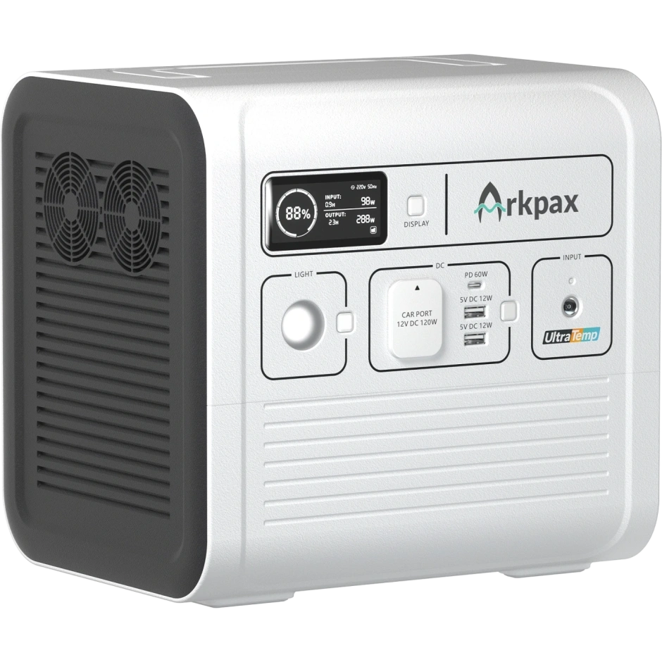 ARKPAX Titan 1200W kannettava akkuvirta-asema