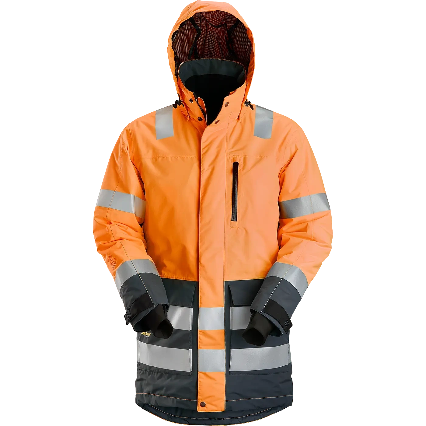 SNICKERS WORKWEAR Hi-Vis parkatakki vedenpitävä 37.5®, luokka 3