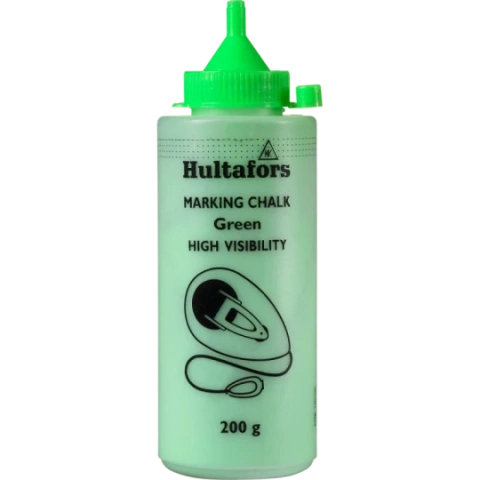 HULTAFORS kreidos milteliai Hi-Vis žalia, 200 g