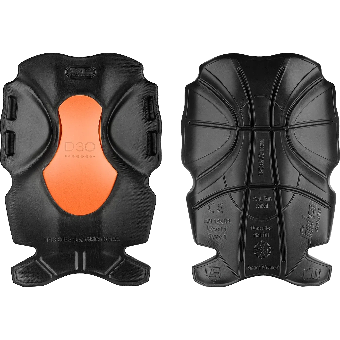 SNICKERS WORKWEAR XTR D3O® darbiniai antkeliai