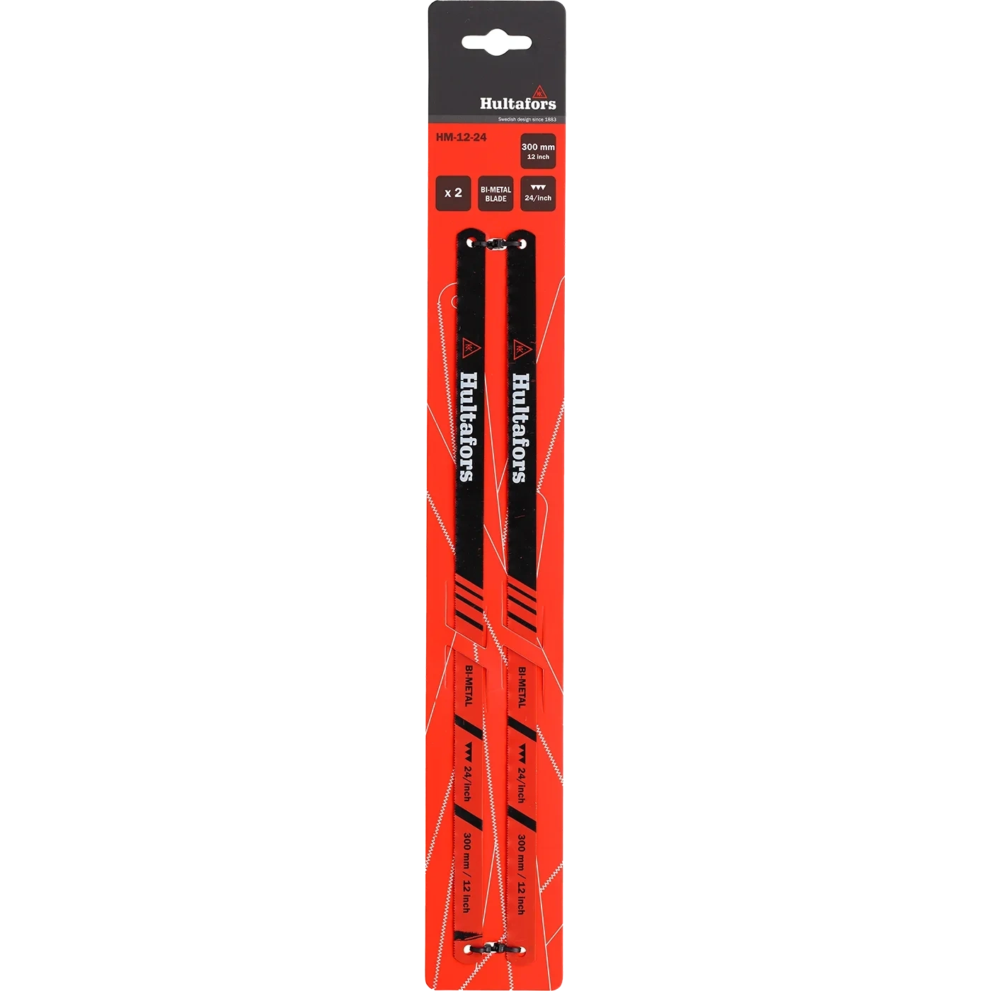 HULTAFORS Hack Sawblade pjūklų atsarginės geležtės HM-12-24x2