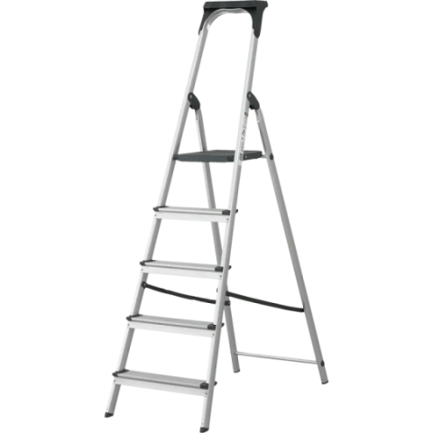 W.STEPS Namų ūkio 5 laiptelių kopėčios