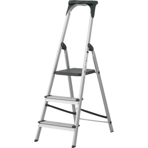 W.STEPS Namų ūkio 3 pakopų kopėčios