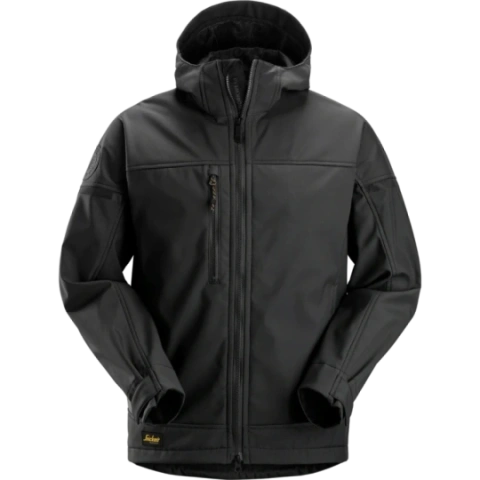 SNICKERS WORKWEAR elastinga, su gobtuvu softshell