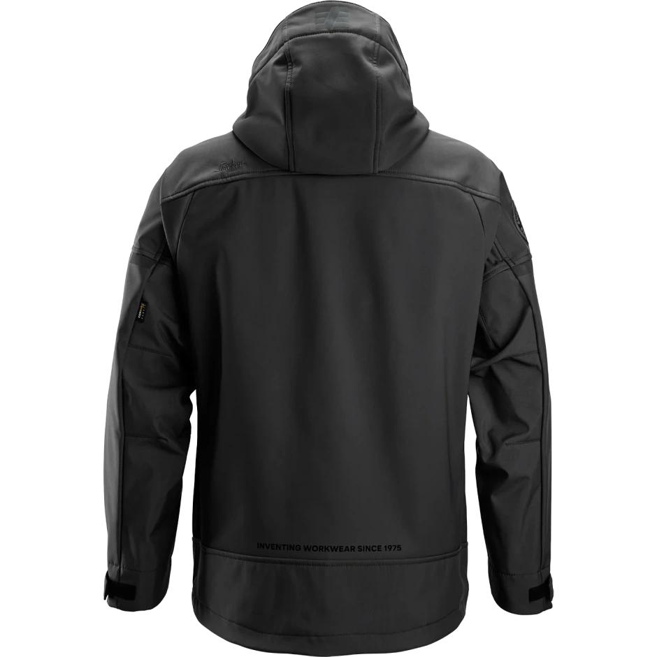 SNICKERS WORKWEAR elastinga, su gobtuvu softshell