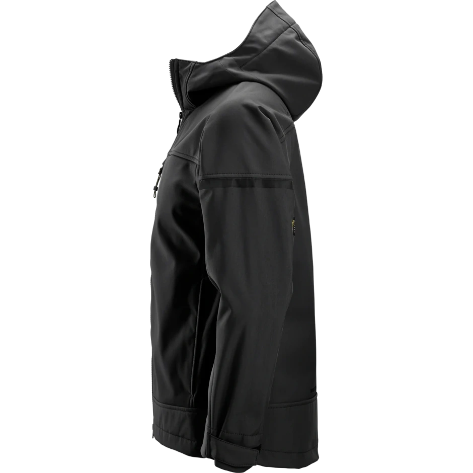 SNICKERS WORKWEAR elastinga, su gobtuvu softshell