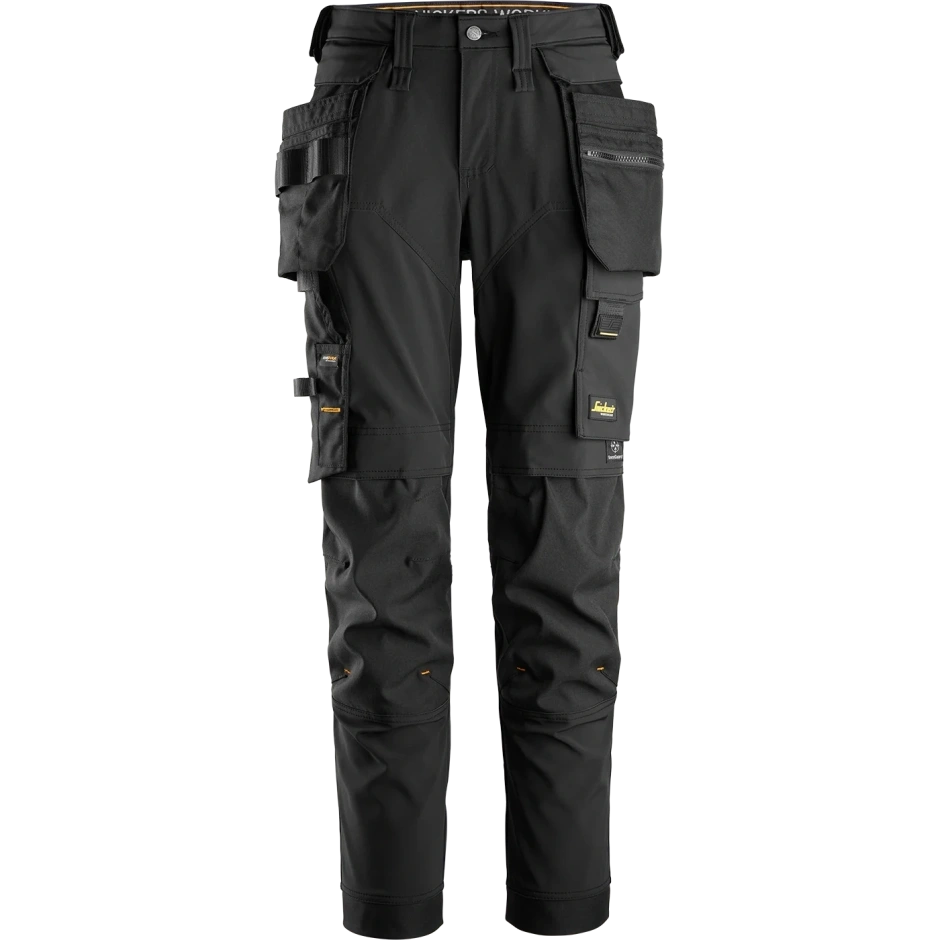 SNICKERS WORKWEAR moteriškos Softshell darbo kelnės su nuimamais kišenėmis