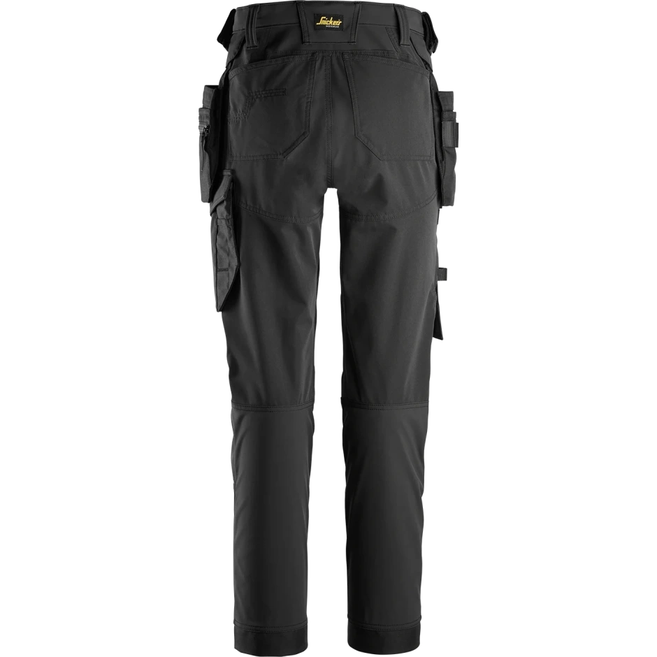 SNICKERS WORKWEAR moteriškos Softshell darbo kelnės su nuimamais kišenėmis