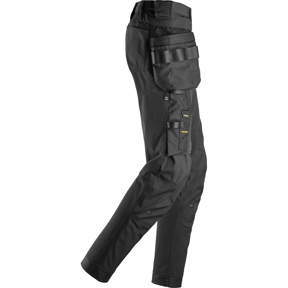 SNICKERS WORKWEAR moteriškos Softshell darbo kelnės su nuimamais kišenėmis