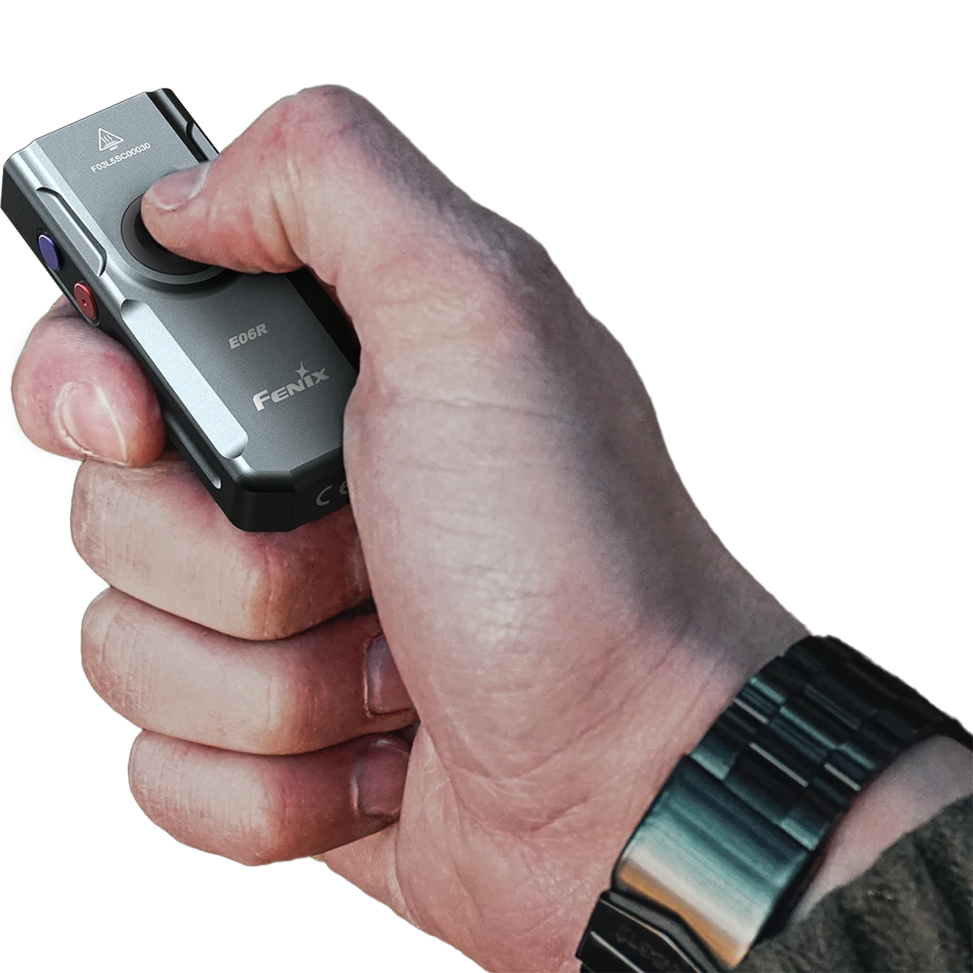 FENIX E06R 3IN1 įkraunamas žibintuvėlis/raktų pakabukas