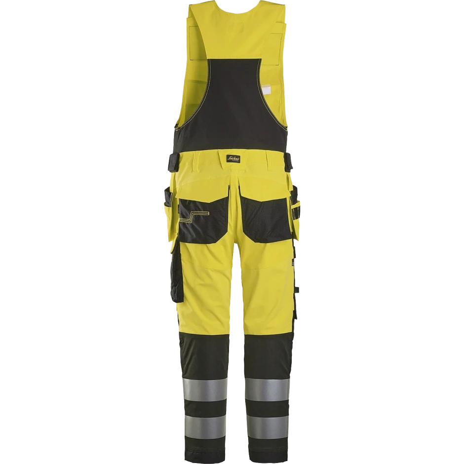SNICKERS WORKWEAR Hi-Vis puskombinezonis, 2 klasė