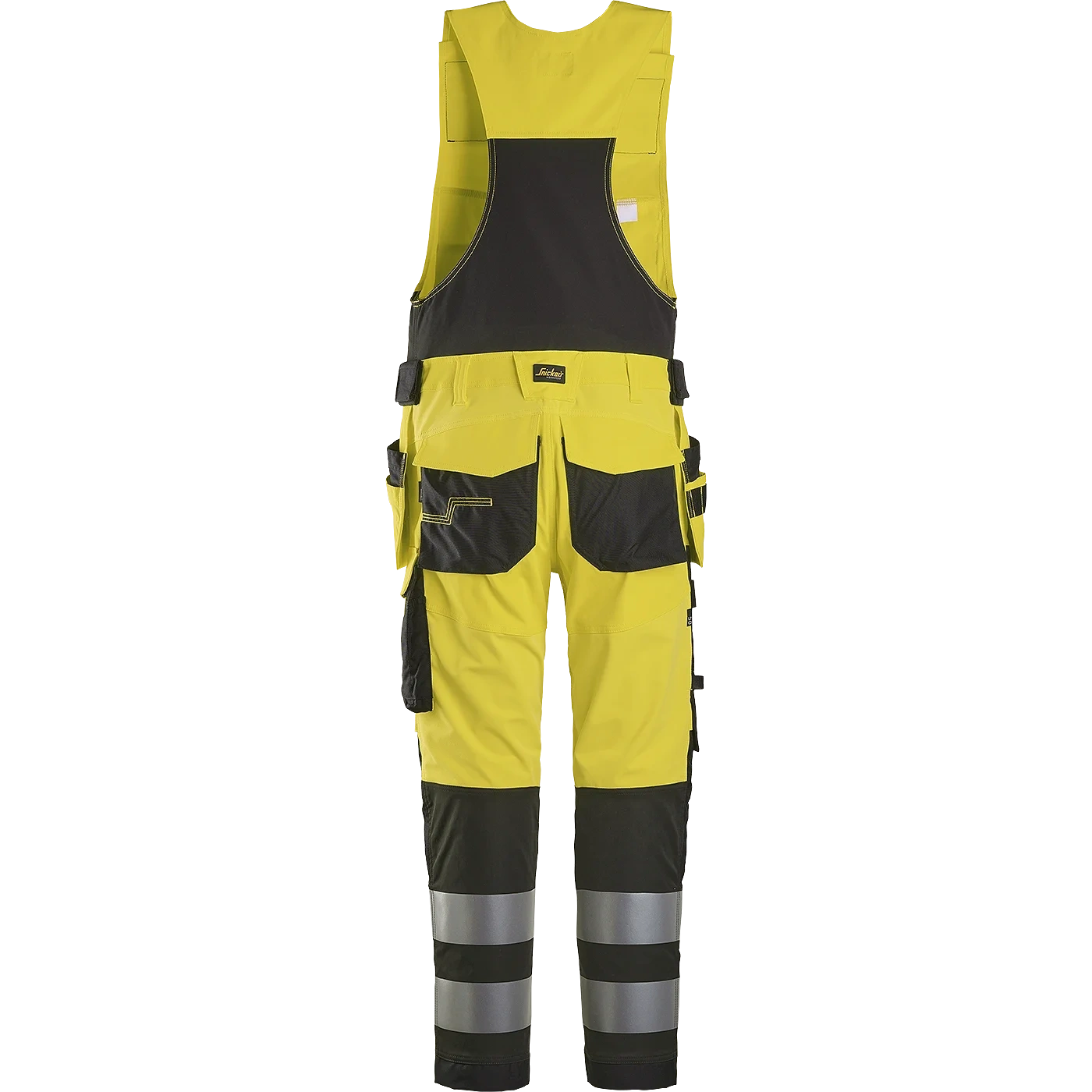 SNICKERS WORKWEAR Hi-Vis puskombinezonis, 2 klasė
