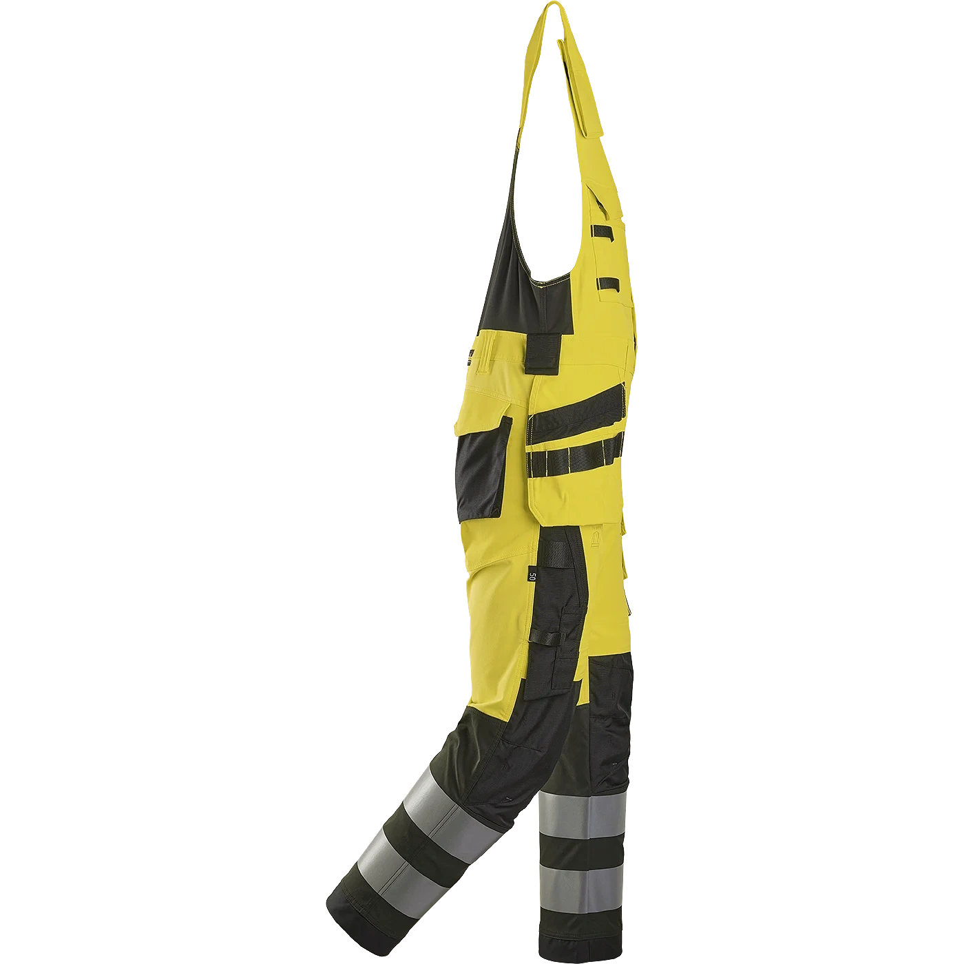 SNICKERS WORKWEAR Hi-Vis puskombinezonis, 2 klasė