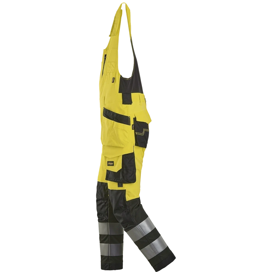 SNICKERS WORKWEAR Hi-Vis puskombinezonis, 2 klasė